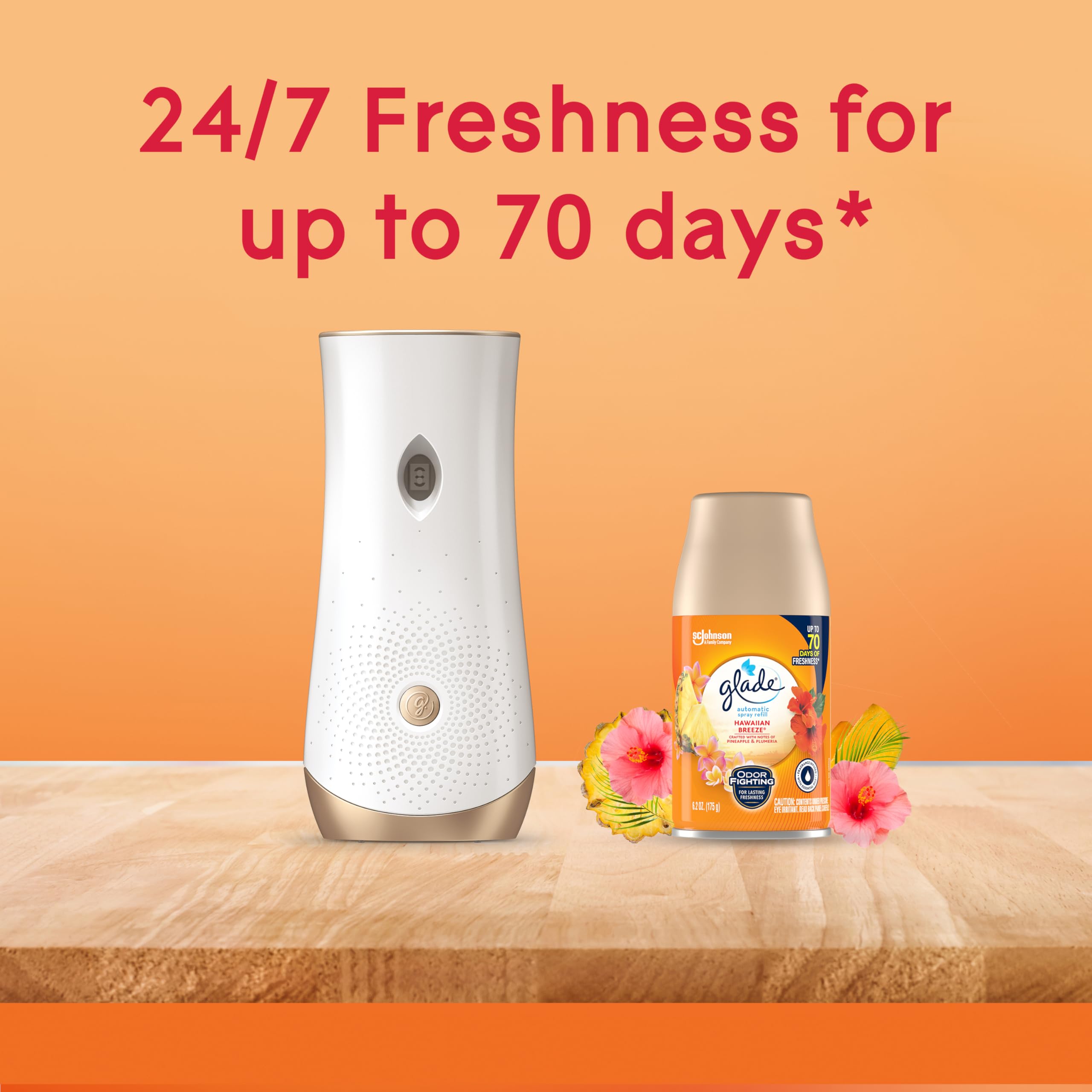 Foto 5 | Recambio Automático En Aerosol Hawaiian Breeze Para Ambientador Glade - Venta Internacional.