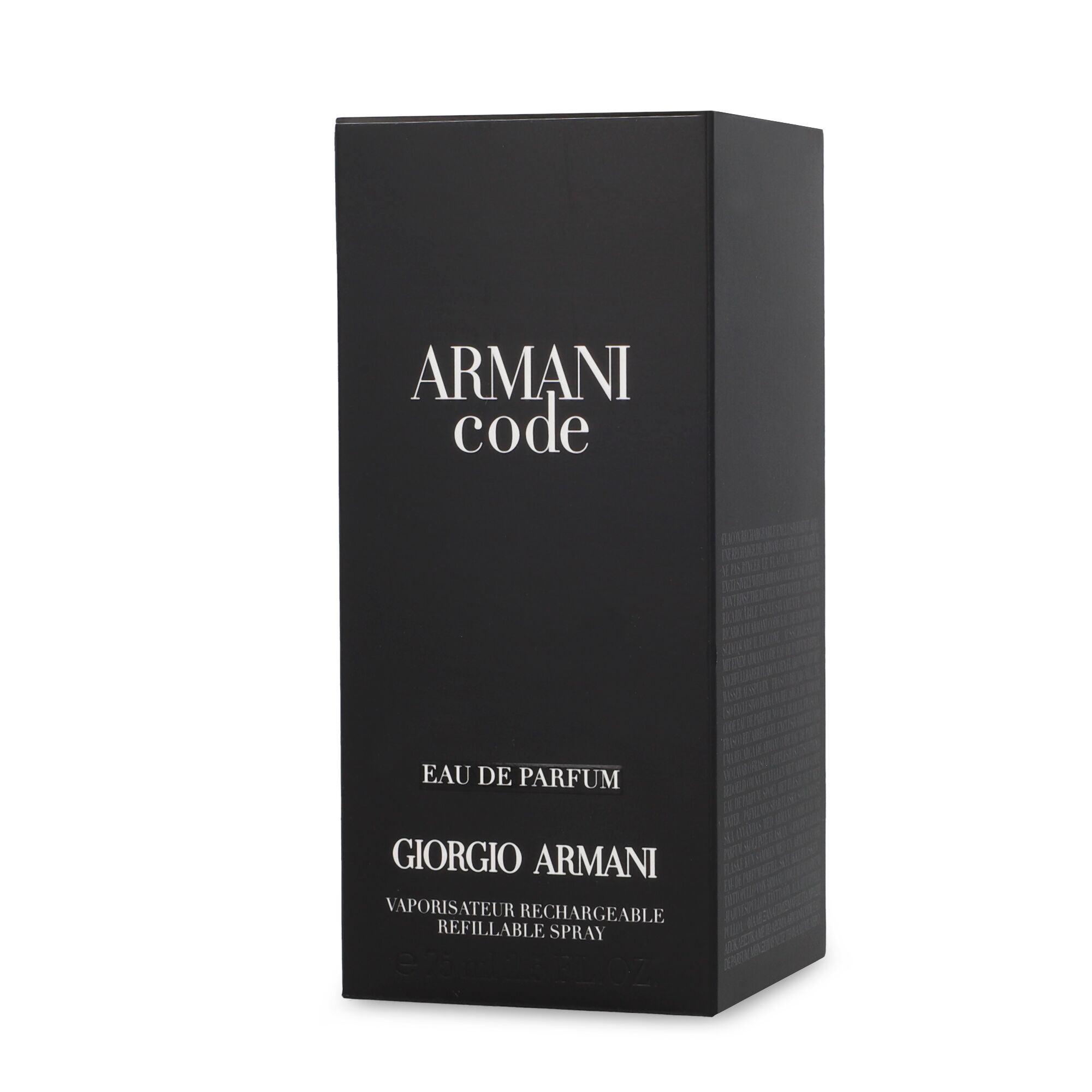 Foto 4 pulgar | Armani Code 75ml Edp Refillable Spray