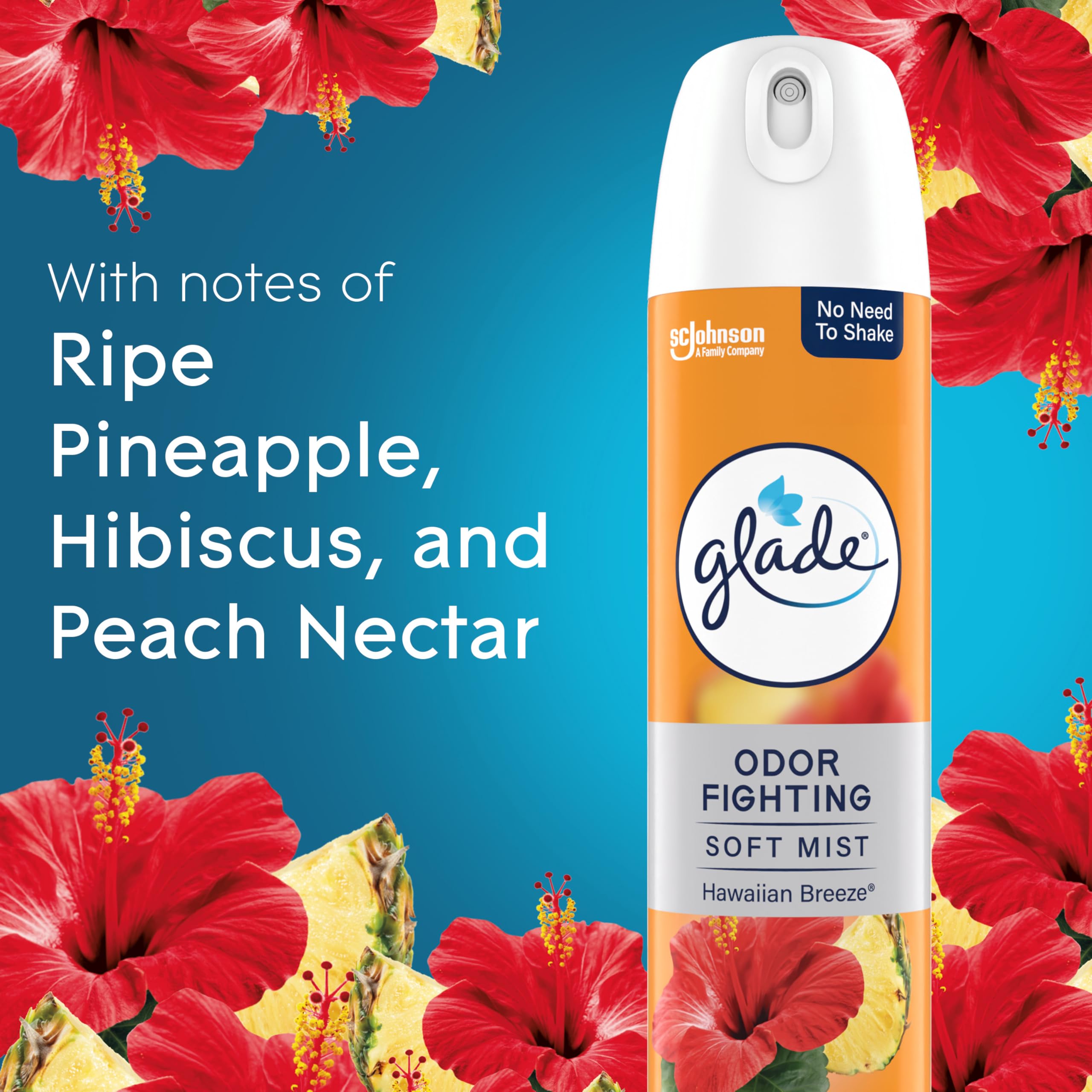 Foto 5 pulgar | Ambientador De Habitación Glade Hawaiian Breeze  240 Ml  Paquete De 6 - Venta Internacional.