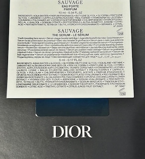 Foto 7 | Perfume Dior Sauvage Eau Forte Parfum Para Hombre 10 Ml Con Sérum - Venta Internacional.
