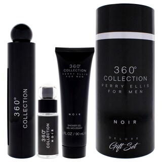 Foto 1 | Set De Regalo De 3 Piezas Perfume Perry Ellis 360 Black Para Hombre - Venta Internacional.
