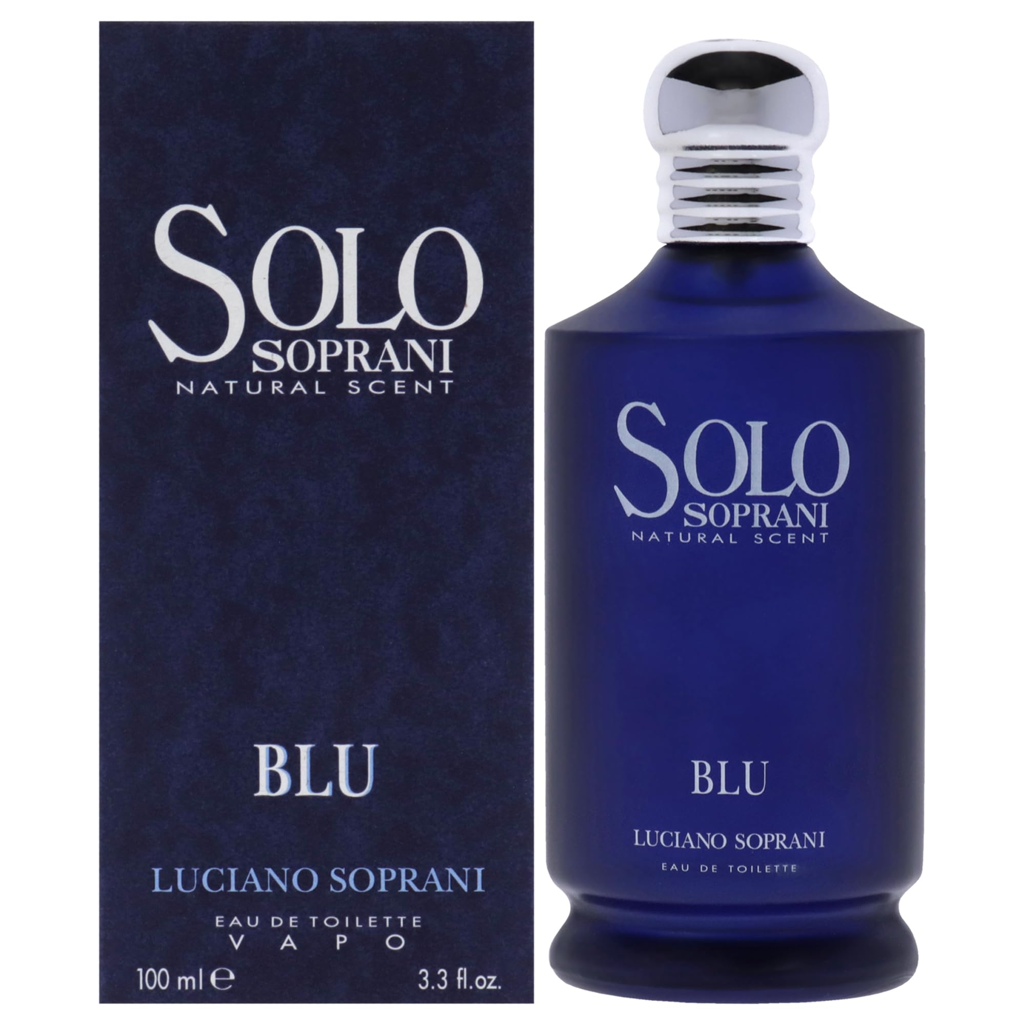 Perfume Luciano Soprani Solo Blu Eau De Toilette Para Hombre  100 Ml - Venta Internacional.