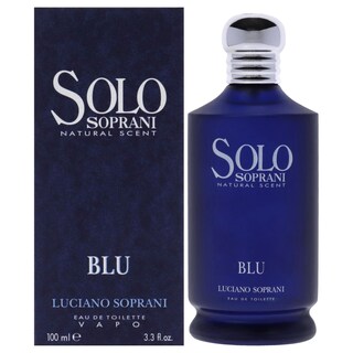 Foto 1 | Perfume Luciano Soprani Solo Blu Eau De Toilette Para Hombre 100 Ml - Venta Internacional.