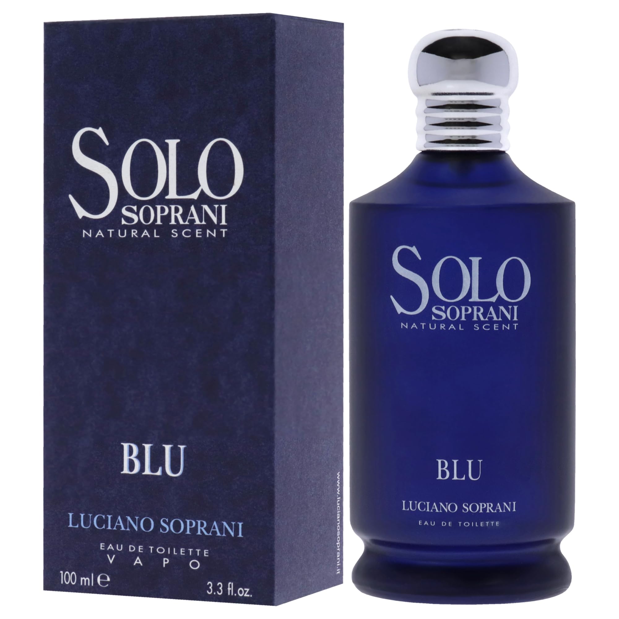 Foto 5 pulgar | Perfume Luciano Soprani Solo Blu Eau De Toilette Para Hombre  100 Ml - Venta Internacional.