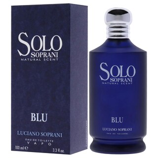 Foto 4 | Perfume Luciano Soprani Solo Blu Eau De Toilette Para Hombre 100 Ml - Venta Internacional.