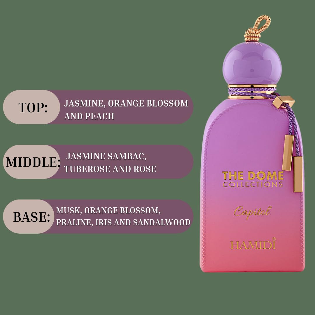 Foto 6 pulgar | Perfume Hamidi The Dome - Capitol Eau De Parfum  100 Ml - Venta Internacional.