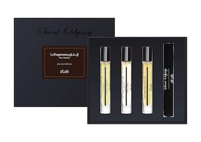 Foto 4 | Set De Regalo Perfume Rasasi Scent Odyssey La Yuqawam De 3 Piezas Para Hombre - Venta Internacional.