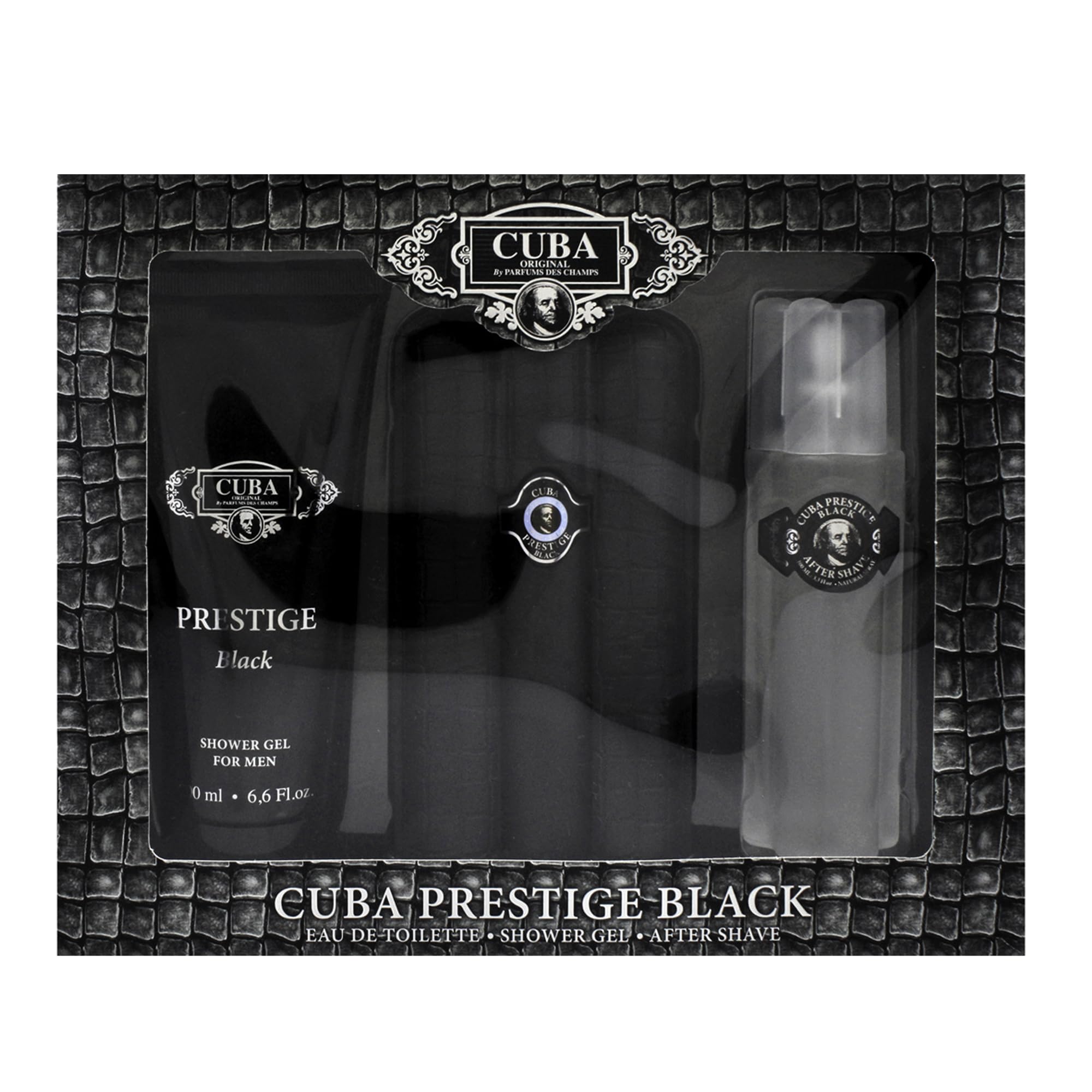 Foto 6 pulgar | Set De Regalo De Perfume Cuba Prestige Black Para Hombre 90 Ml Edt - Venta Internacional.