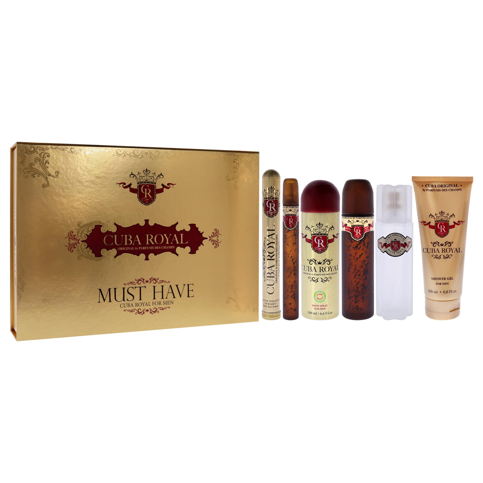 Foto 4 pulgar | Set De Regalo De Perfume Cuba Royal Para Hombre Con Edt De 100 Ml  35 Ml Y Más - Venta Internacional.