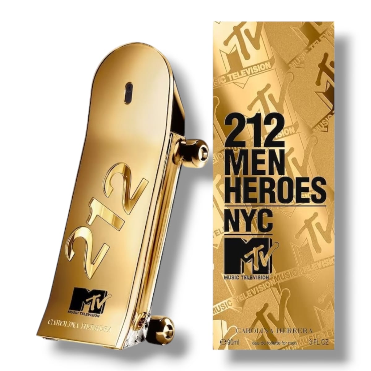 Foto 1 | Carolina Herrera 212 Men Héroes Nyc X Mtv Eau De Toilette 90ml