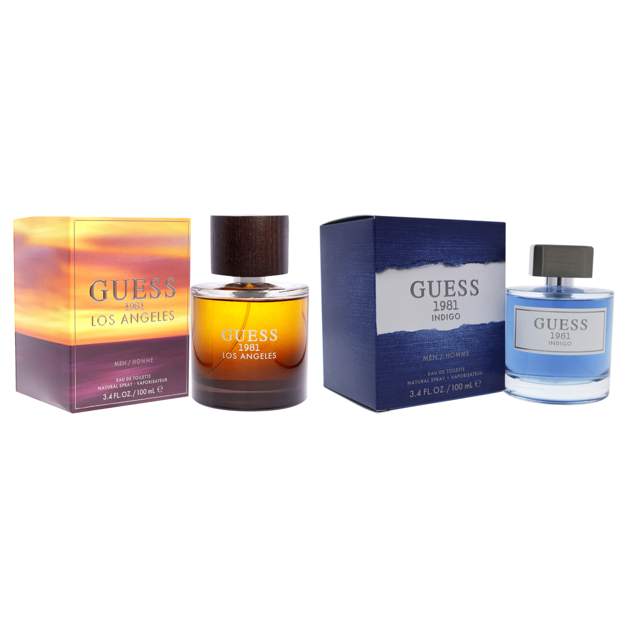 Foto 4 pulgar | Perfume Guess 1981 Indigo De Guess Para Hombre  Kit De 2 Unidades  100 Ml - Venta Internacional.
