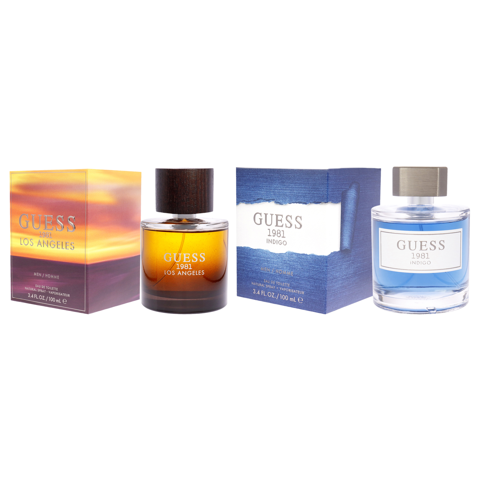 Foto 5 pulgar | Perfume Guess 1981 Indigo De Guess Para Hombre  Kit De 2 Unidades  100 Ml - Venta Internacional.