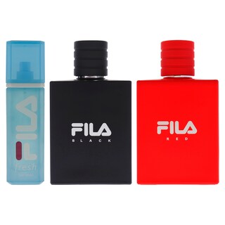 Foto 2 | Perfume Fila Black Edt Para Hombre 100 Ml Juego De 3 Piezas - Venta Internacional.