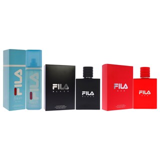 Foto 3 | Perfume Fila Black Edt Para Hombre 100 Ml Juego De 3 Piezas - Venta Internacional.