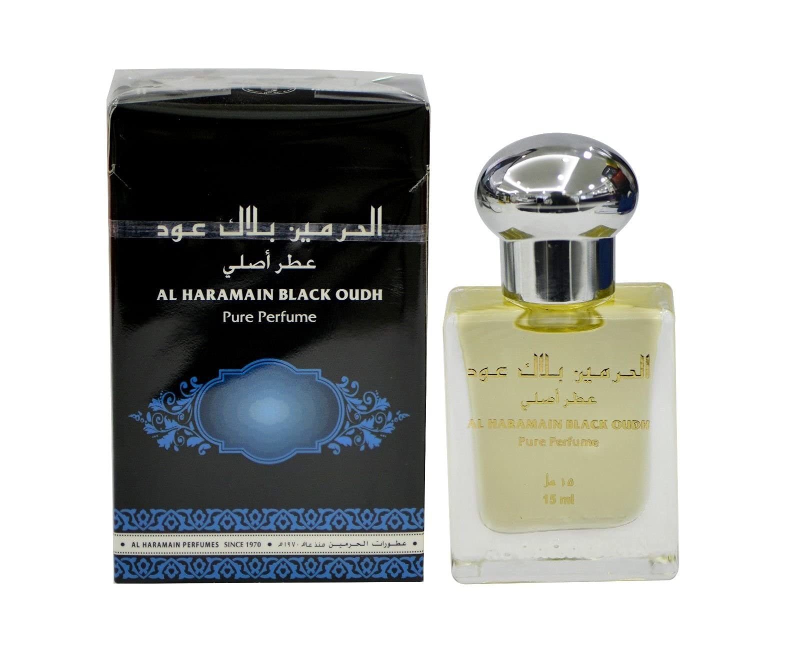 Perfume Al Haramain Black Oud  Unisex  15 Ml - Venta Internacional.