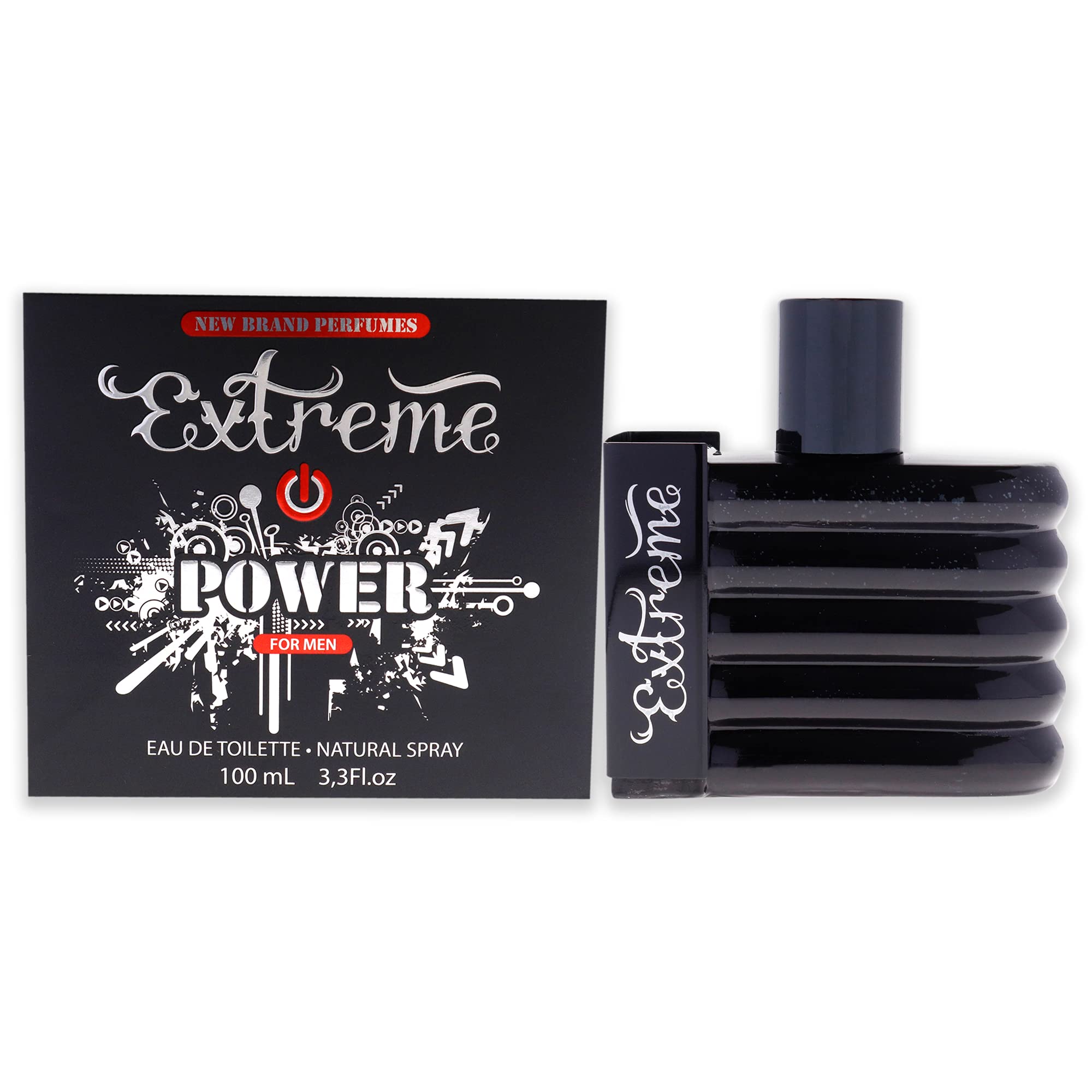Foto 1 | Perfume New Brand Extreme Power Edt En Spray Para Hombre  100 Ml - Venta Internacional.