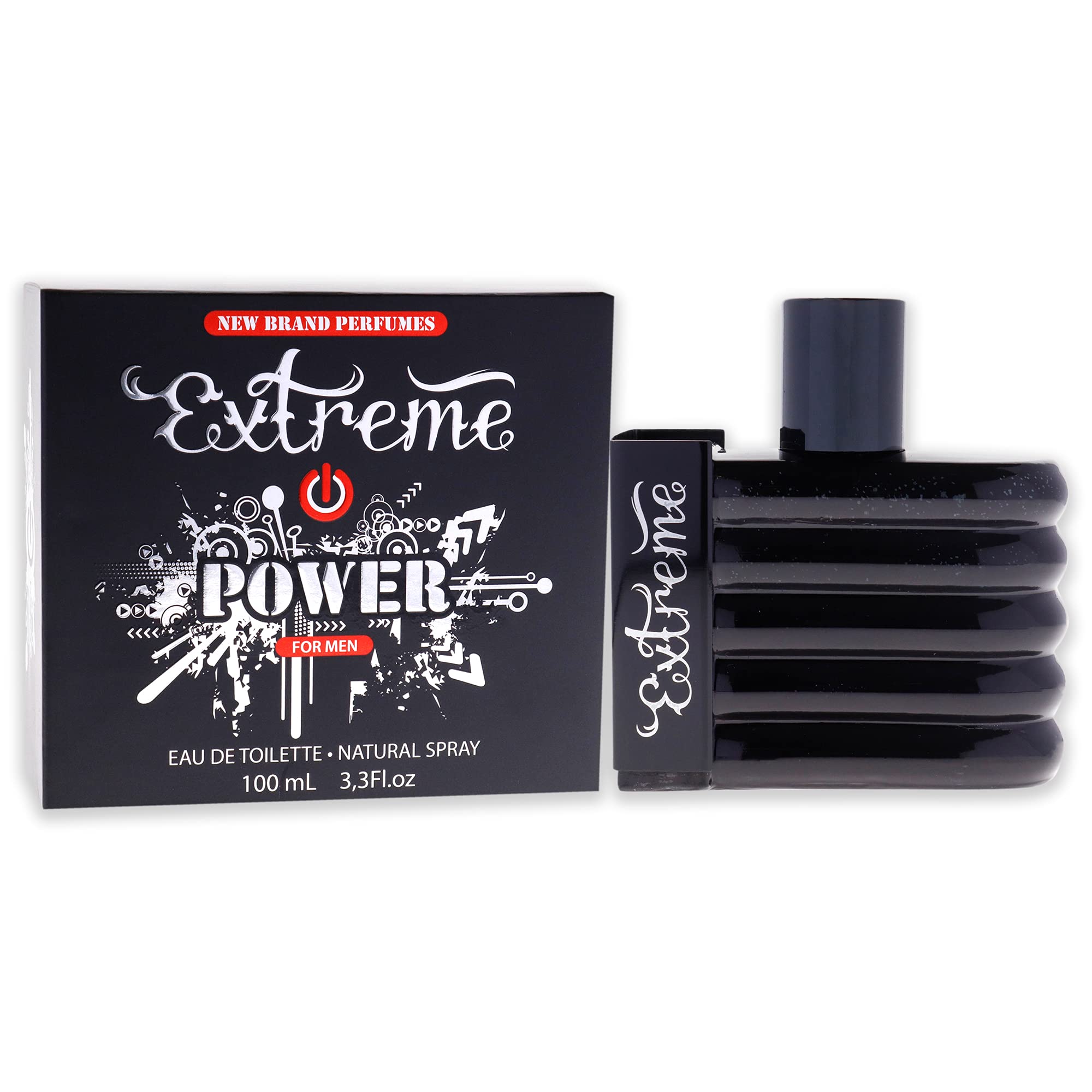 Foto 3 | Perfume New Brand Extreme Power Edt En Spray Para Hombre  100 Ml - Venta Internacional.