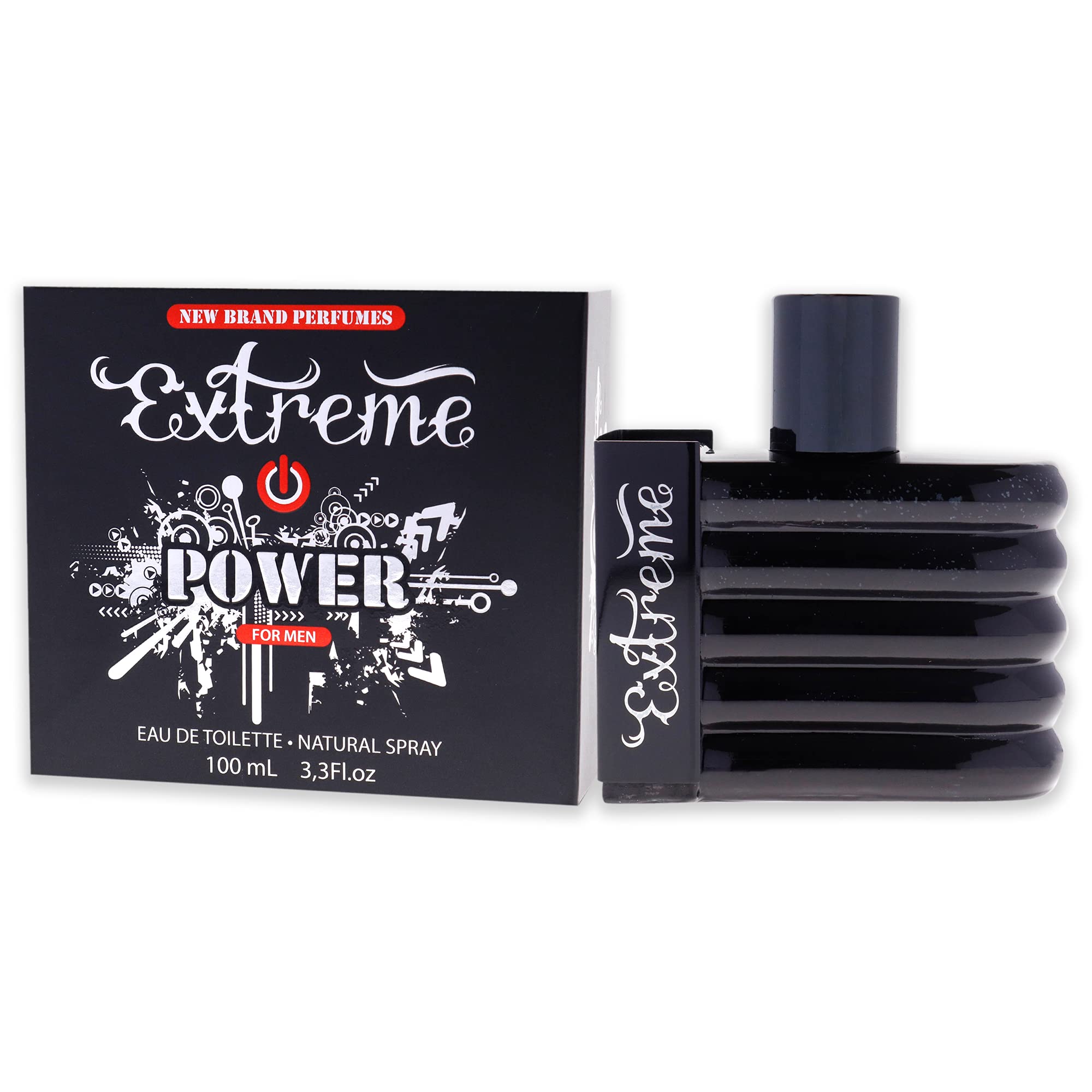 Foto 4 | Perfume New Brand Extreme Power Edt En Spray Para Hombre  100 Ml - Venta Internacional.