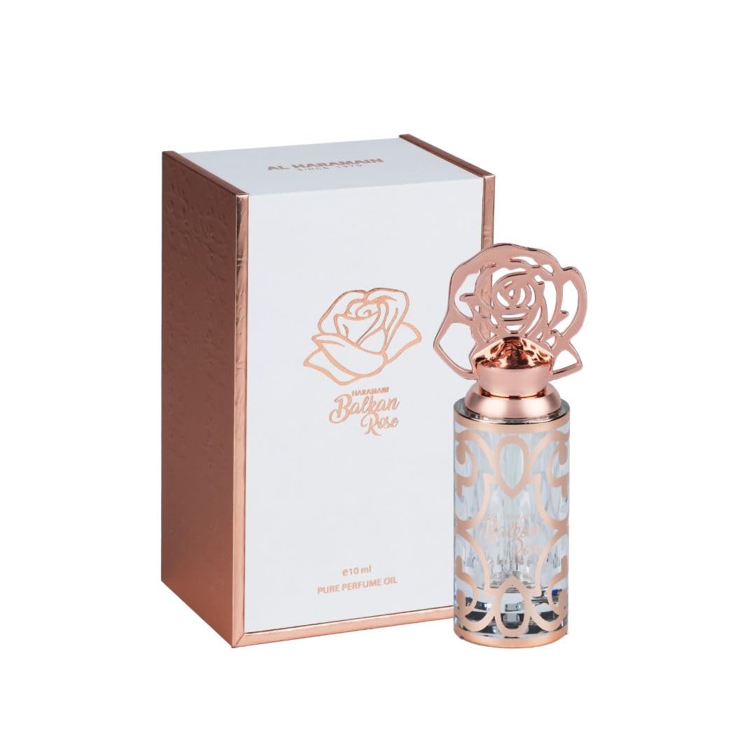 Aceite Concentrado De Rosas Balcánicas Perfume Al Haramain  10 Ml - Venta Internacional.