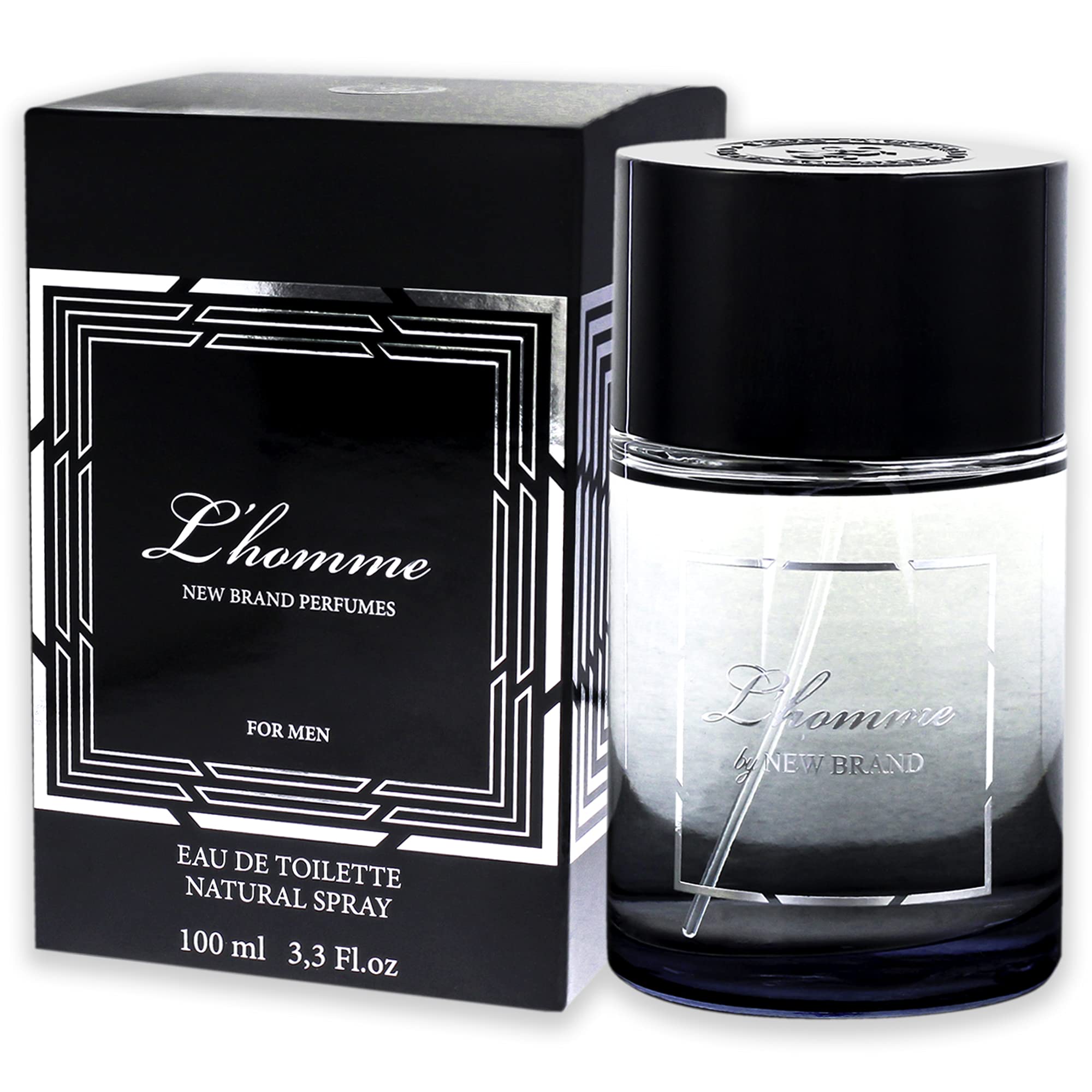 Foto 5 pulgar | Perfume New Brand L Homme Edt En Aerosol Para Hombre  100 Ml - Venta Internacional.