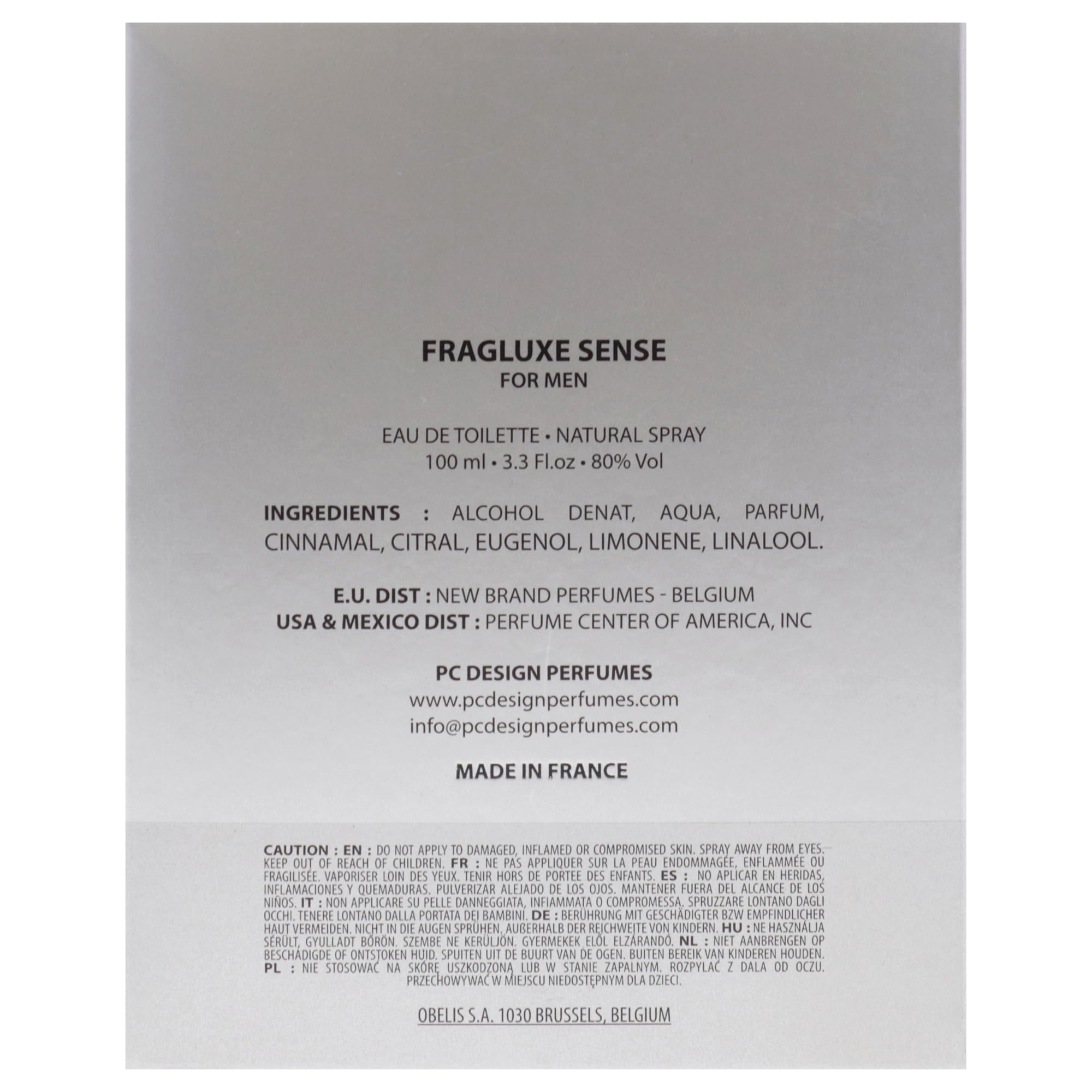 Foto 8 pulgar | Perfume Fragluxe Sense Para Hombre Edt 100 Ml - Venta Internacional.