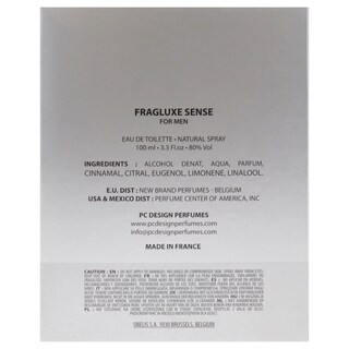 Foto 7 | Perfume Fragluxe Sense Para Hombre Edt 100 Ml - Venta Internacional.