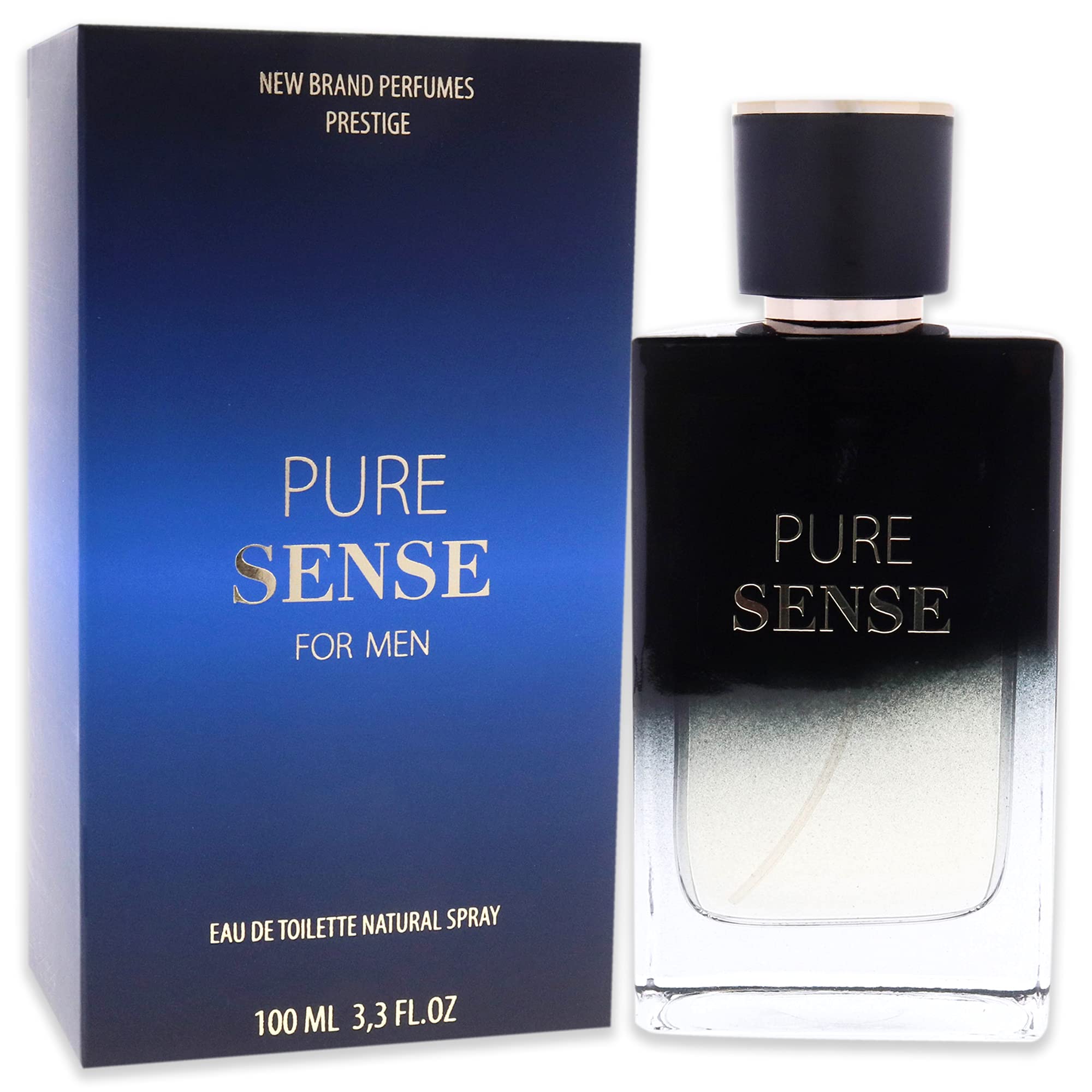 Foto 4 pulgar | Perfume New Brand Pure Sense Edt En Aerosol Para Hombre  100 Ml - Venta Internacional.