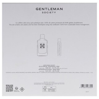 Foto 7 | Set De Regalo Givenchy Gentlemen Society Para Hombre Edp 100 Ml X 2 - Venta Internacional.