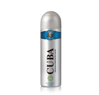 Foto 1 | Spray Corporal Perfume Cuba Cuba Blue Para Hombre 200 Ml - Venta Internacional.