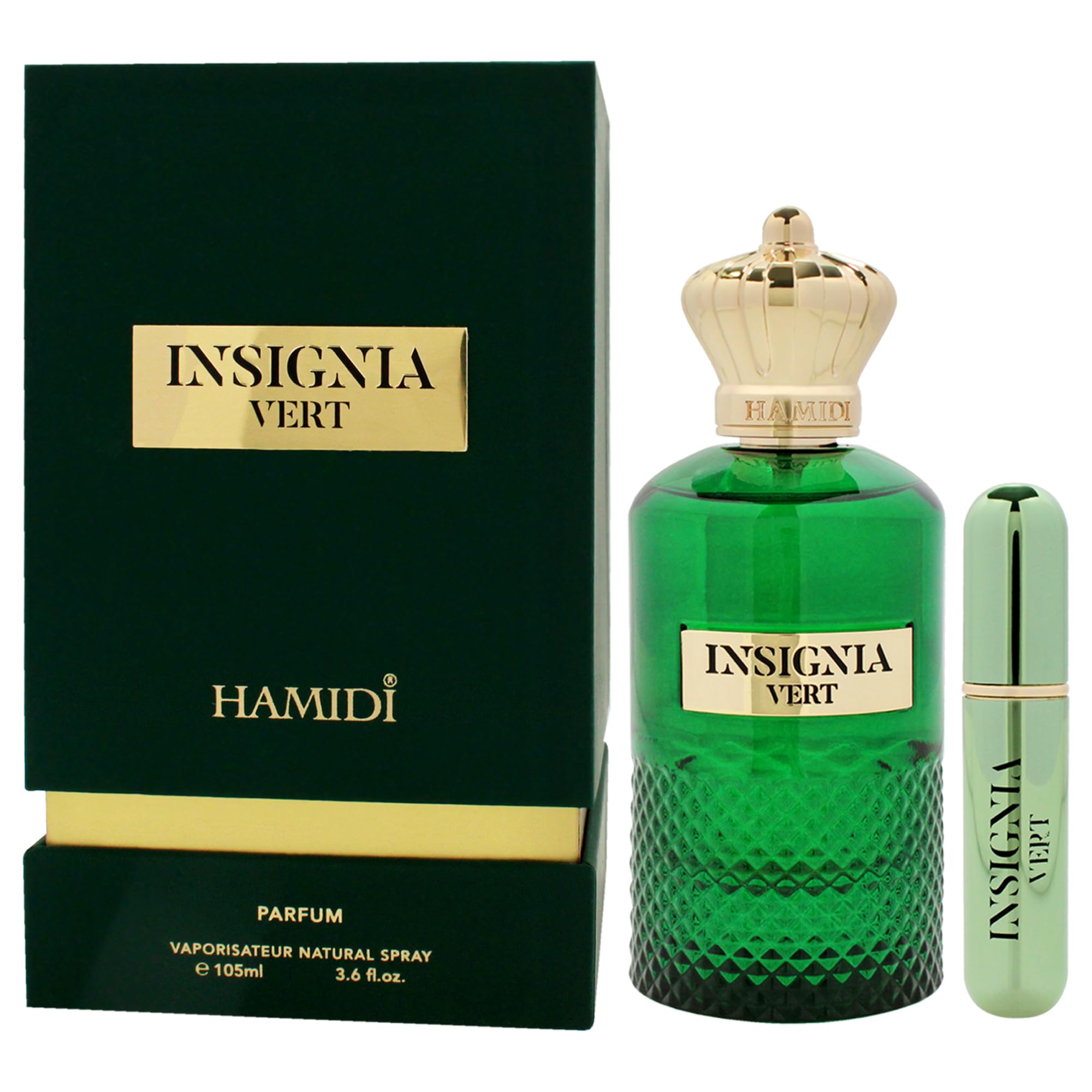 Foto 5 pulgar | Perfume Hamidi Insignia Vert Eau De Parfum  100 Ml  Para Unisex - Venta Internacional.