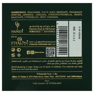 Foto 7 | Perfume Hamidi Insignia Vert Eau De Parfum 100 Ml Para Unisex - Venta Internacional.