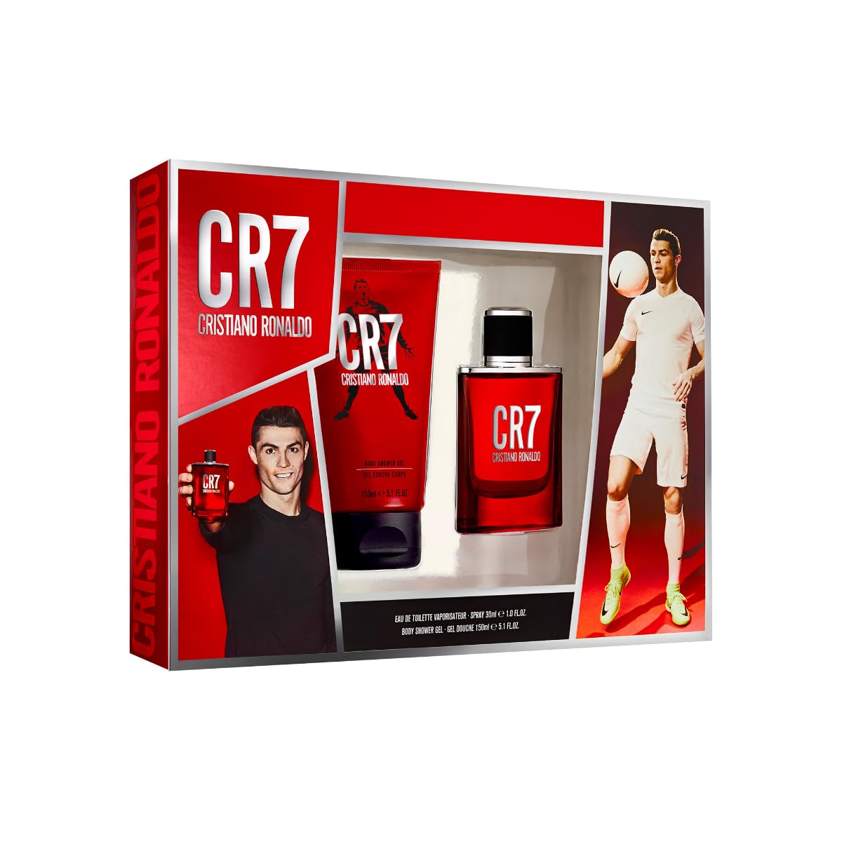Foto 2 | Perfume Cr7 De Cristiano Ronaldo Eau De Toilette 30 Ml + Gel De Ducha 150 Ml - Venta Internacional.