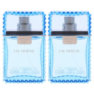 Foto 2 | Perfume Versace Man Eau Fraiche Para Hombre Paquete De 2 - Venta Internacional.