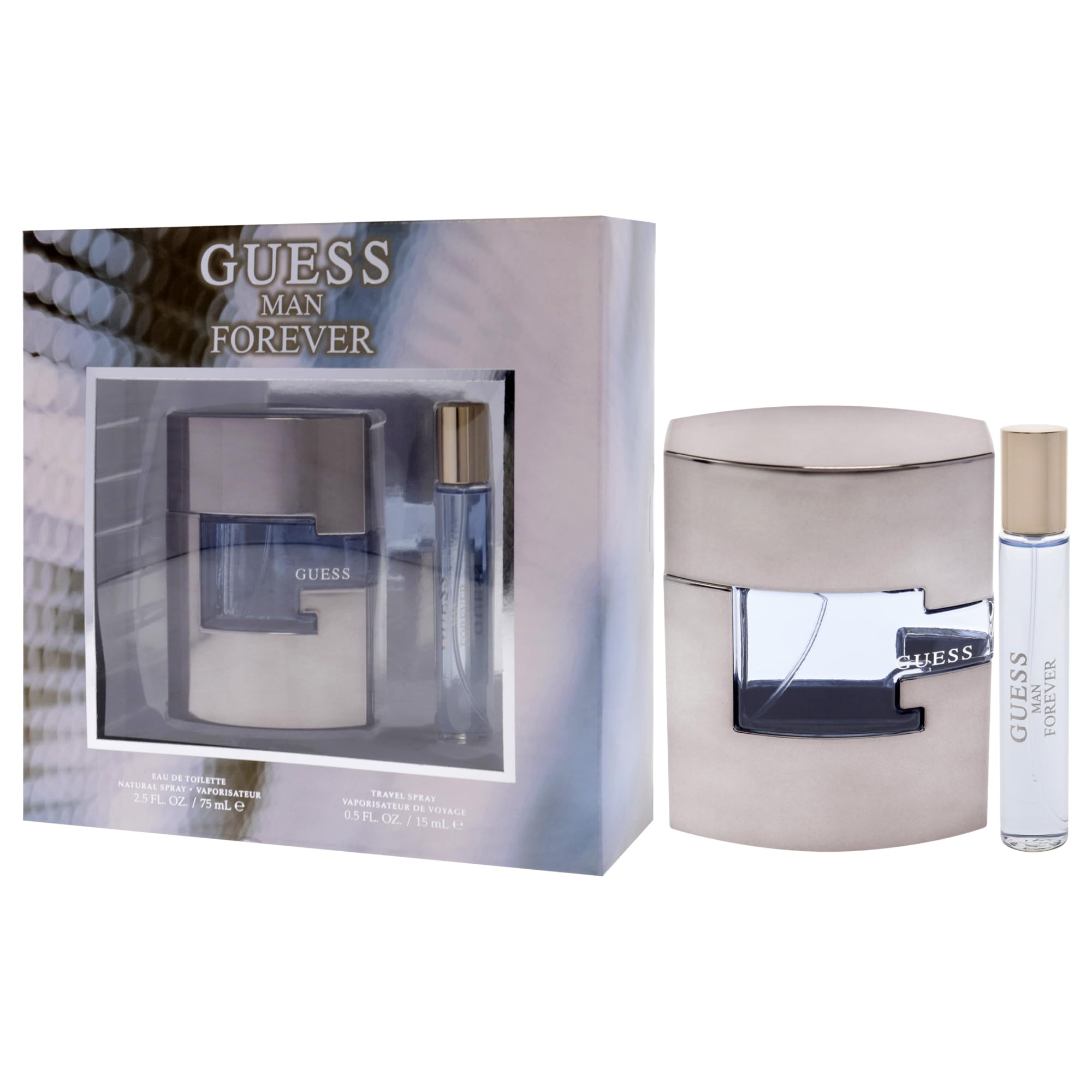 Foto 5 pulgar | Set De Regalo Perfume Guess Forever Para Hombre  75 Ml  Edt En Aerosol - Venta Internacional.