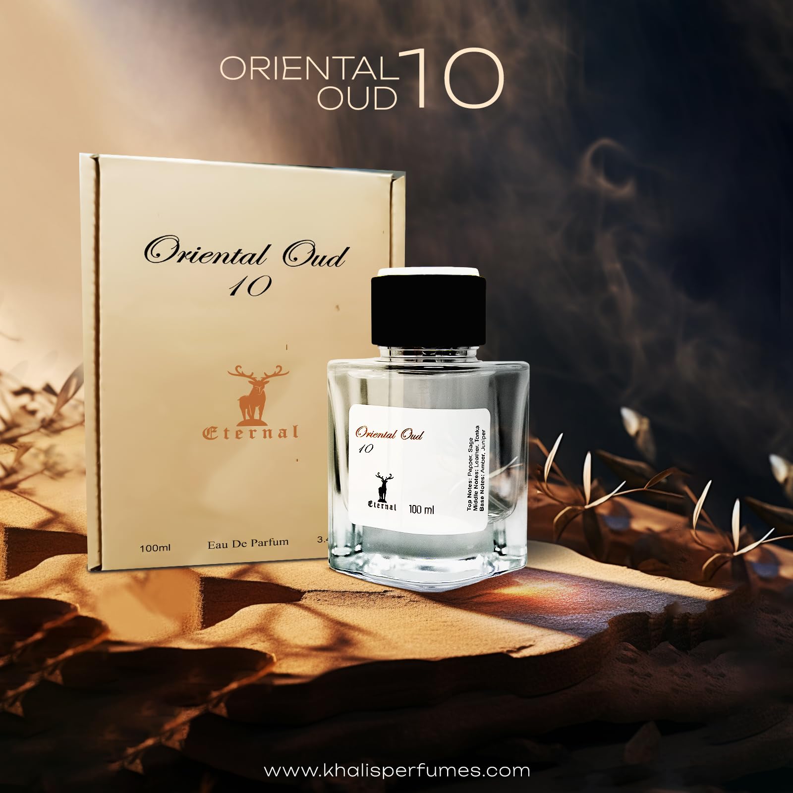 Foto 3 pulgar | Perfume Maison D'orient Oriental Oud 10 Edp 100 Ml Para Hombre Y Mujer - Venta Internacional.