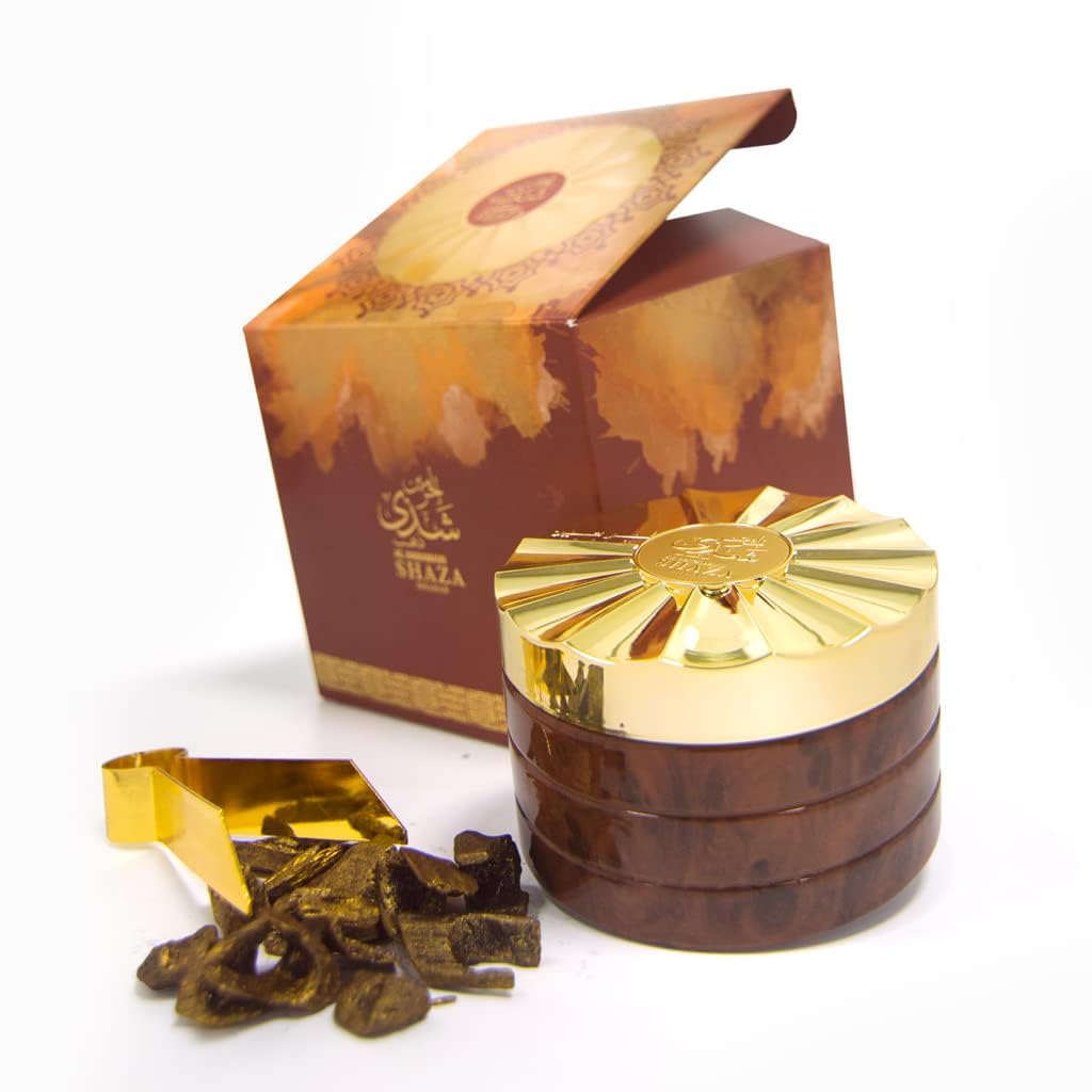 Incienso Árabe Bukhoor Al Haramain Shaza Dhahab Oudh Maal Attar - Venta Internacional.