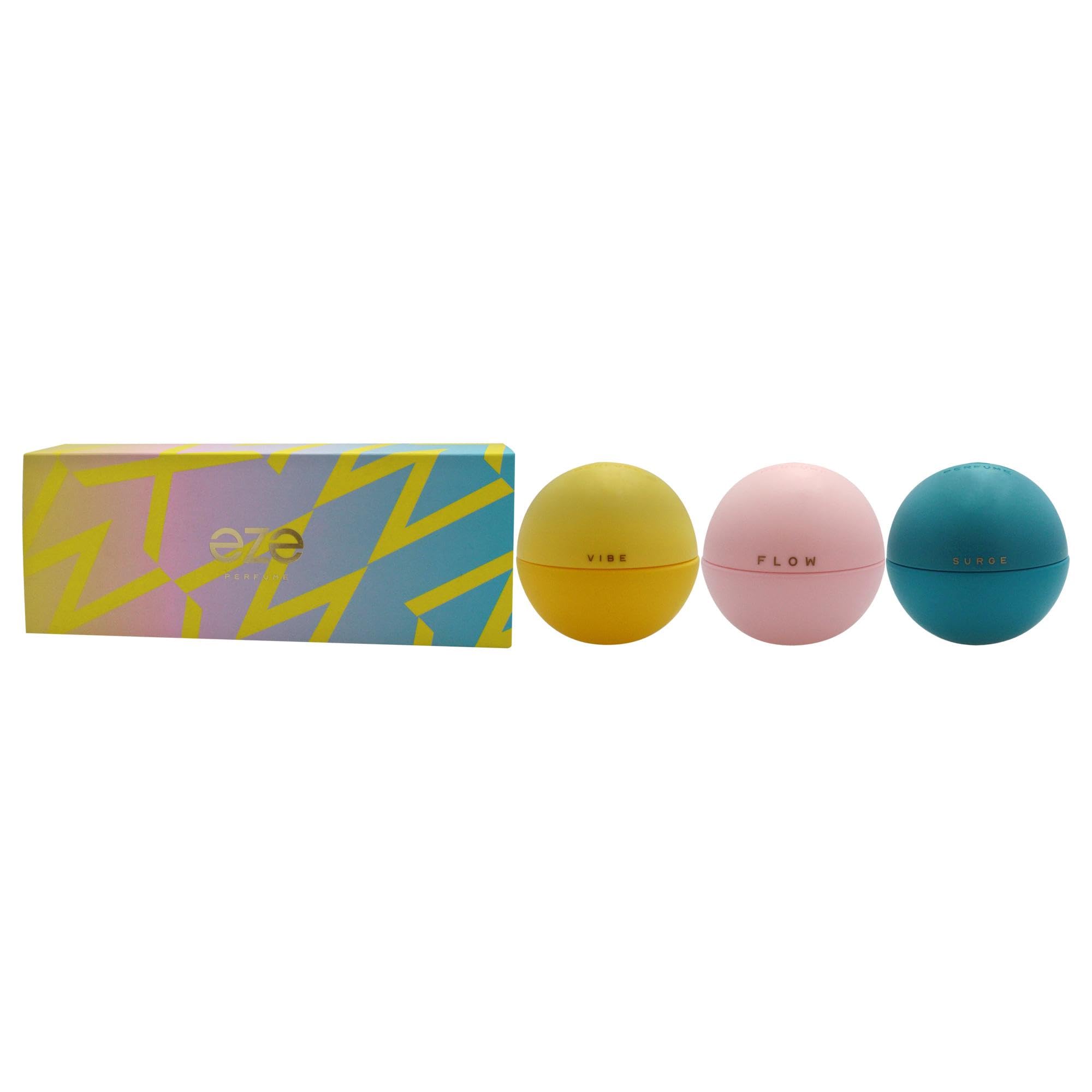 Foto 5 pulgar | Set De Regalo Perfume Eze De 3 Piezas Para Edp Unisex  30 Ml  Surge  Flow  Vibe - Venta Internacional.