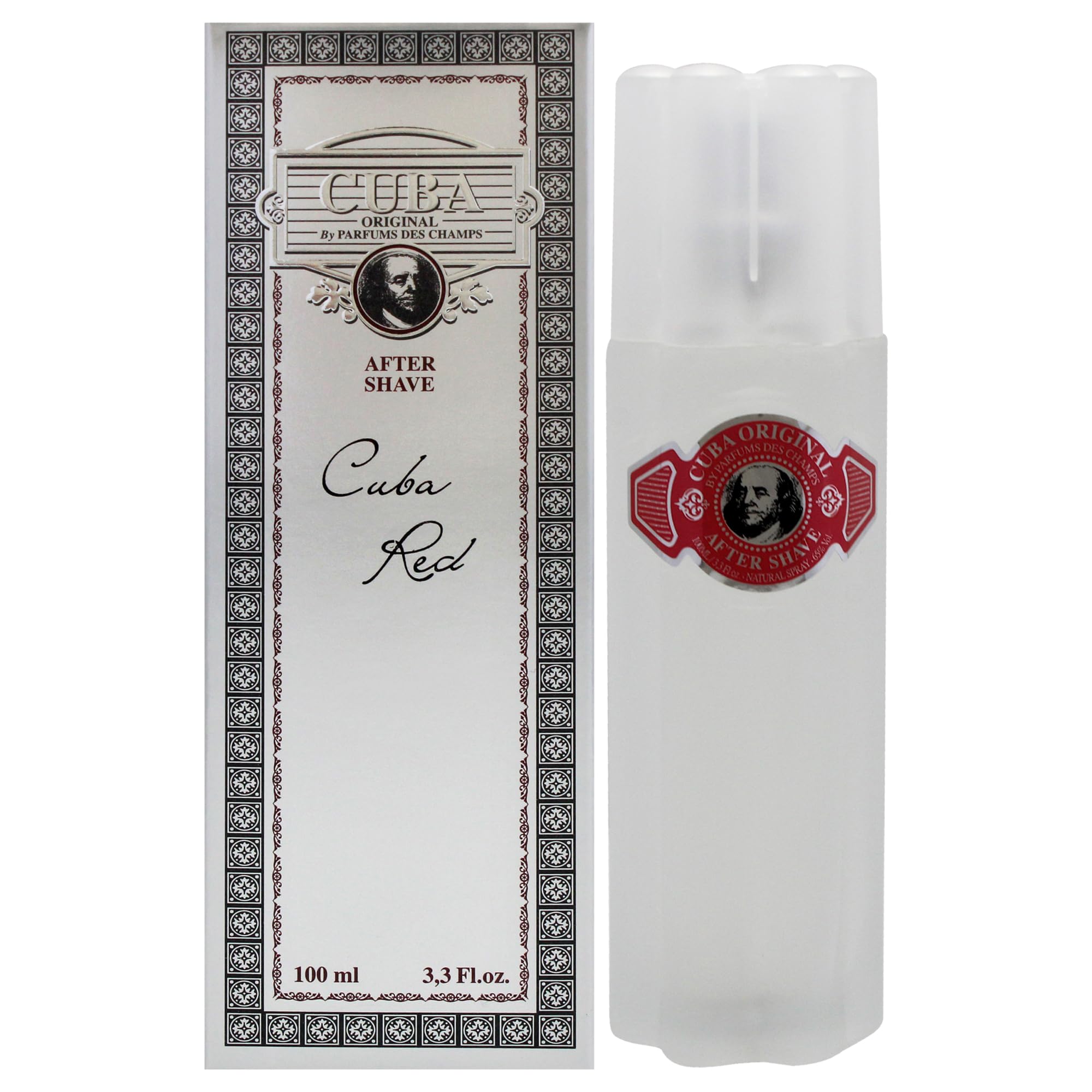 Crema Para Después Del Afeitado Cuba Red Para Hombre  100 Ml - Venta Internacional.
