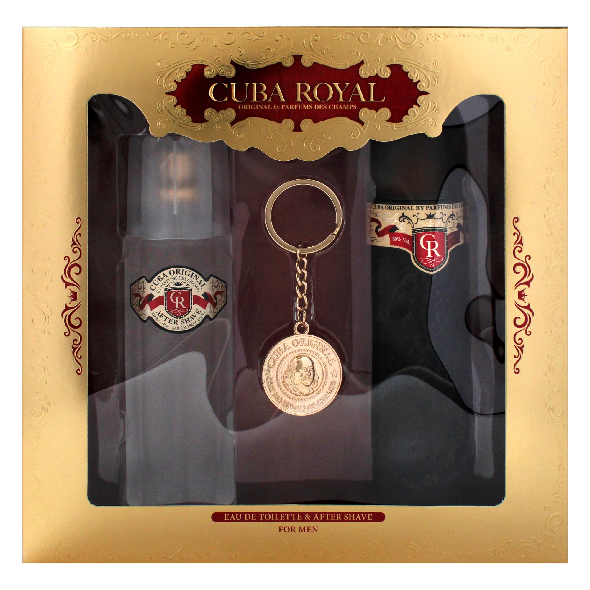 Foto 6 pulgar | Set Perfume Cuba Royal De 3 Piezas Para Hombre Edt 100 Ml + As 100 Ml - Venta Internacional.