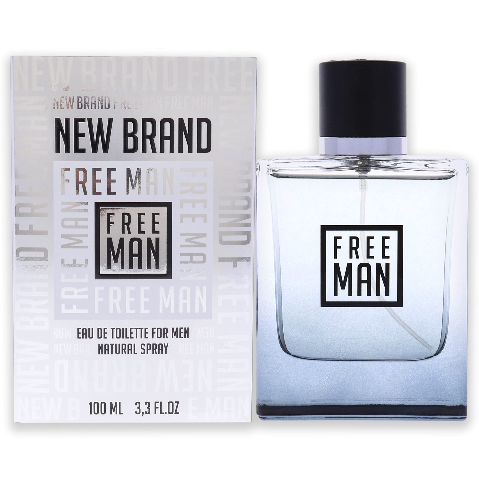 Foto 1 | Perfume New Brand Free Man Edt Spray Para Hombre  100 Ml - Venta Internacional.