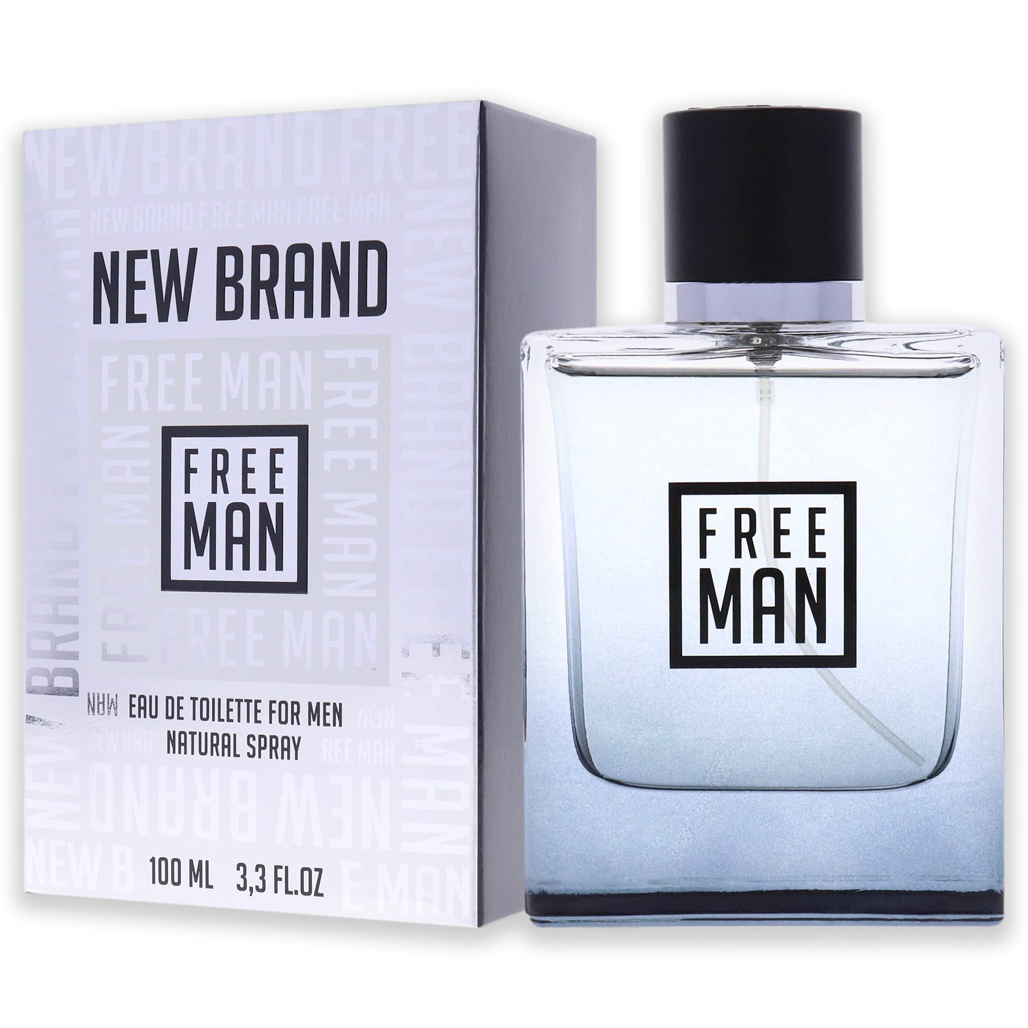 Foto 5 pulgar | Perfume New Brand Free Man Edt Spray Para Hombre  100 Ml - Venta Internacional.