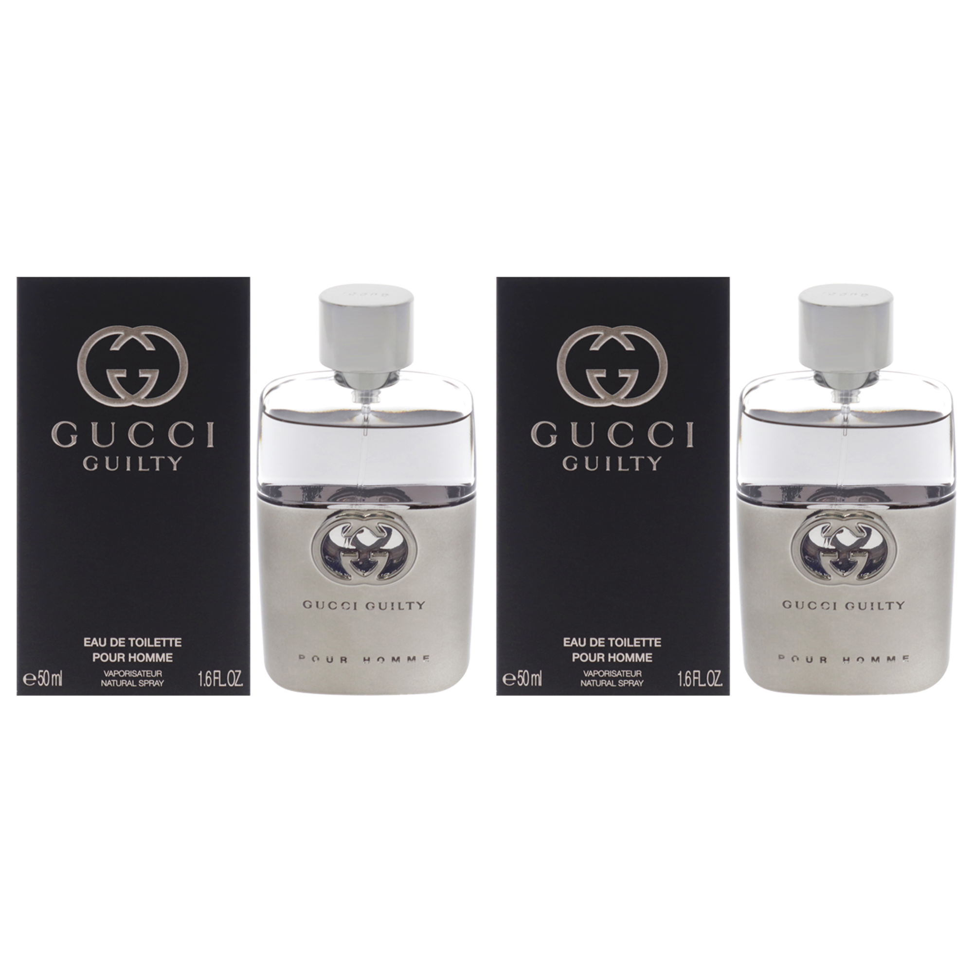 Foto 1 | Perfume Guilty De Gucci Para Hombre En Aerosol Edt De 50 Ml  Paquete De 2 Unidades - Venta Internacional.