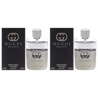 Foto 1 | Perfume Guilty De Gucci Para Hombre En Aerosol Edt De 50 Ml Paquete De 2 Unidades - Venta Internacional.