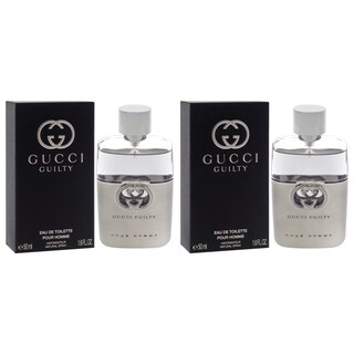 Foto 3 | Perfume Guilty De Gucci Para Hombre En Aerosol Edt De 50 Ml Paquete De 2 Unidades - Venta Internacional.
