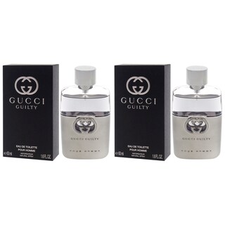 Foto 4 | Perfume Guilty De Gucci Para Hombre En Aerosol Edt De 50 Ml Paquete De 2 Unidades - Venta Internacional.