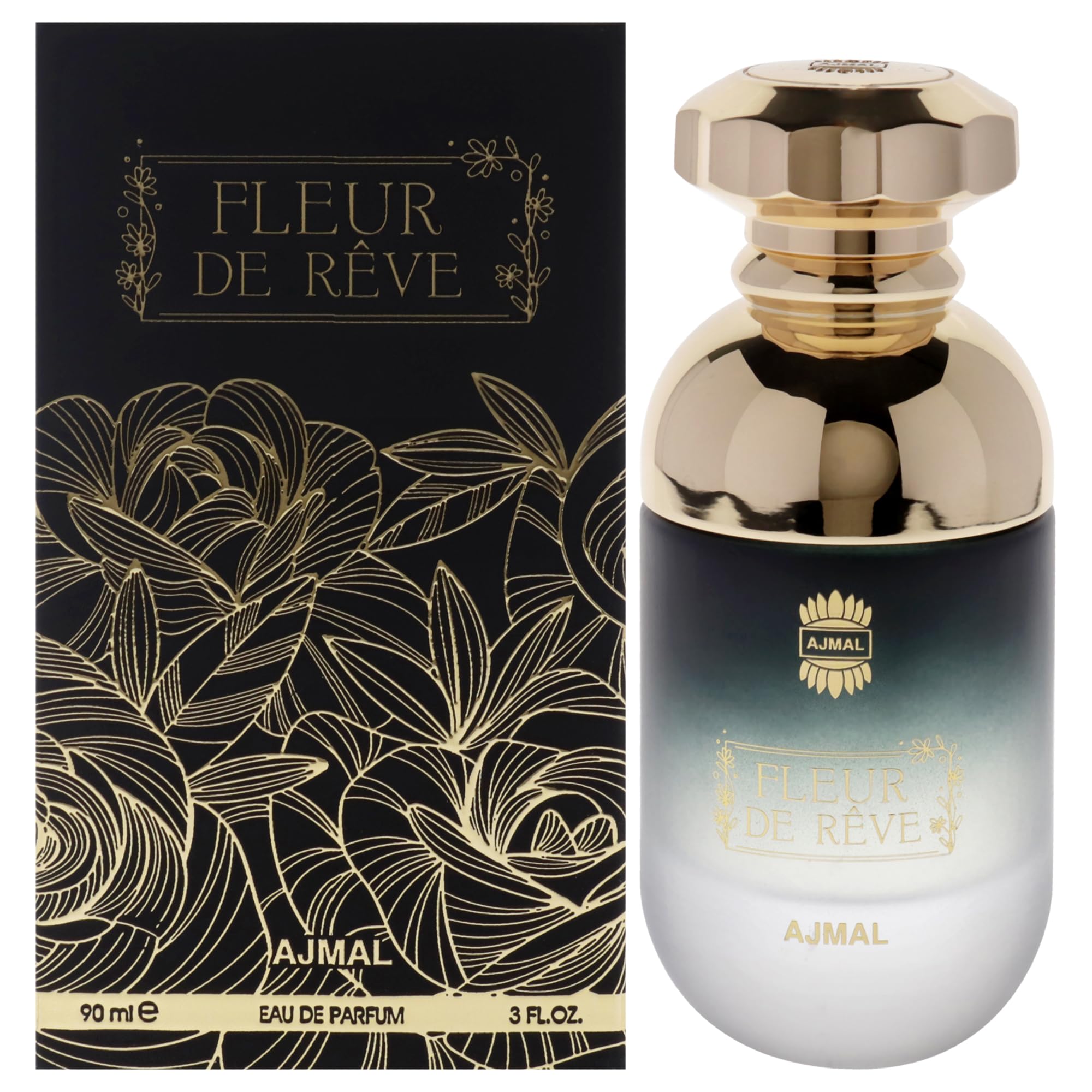 Perfume Ajmal Fleur De Reve Eau De Parfum  90 Ml  Para Unisex - Venta Internacional.