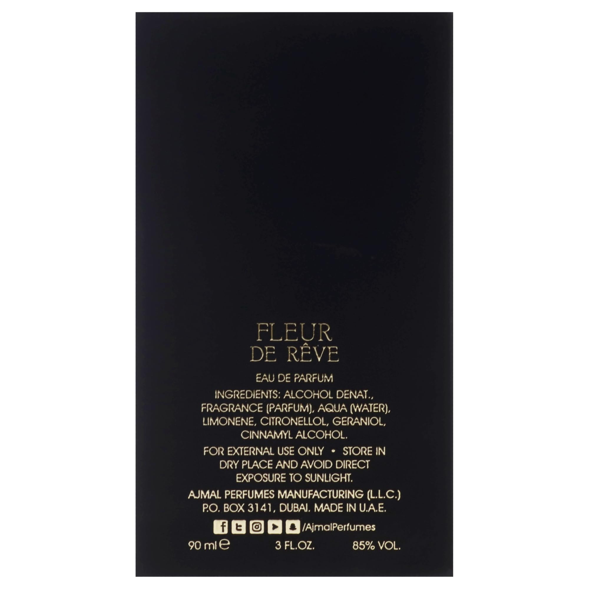 Foto 8 pulgar | Perfume Ajmal Fleur De Reve Eau De Parfum  90 Ml  Para Unisex - Venta Internacional.