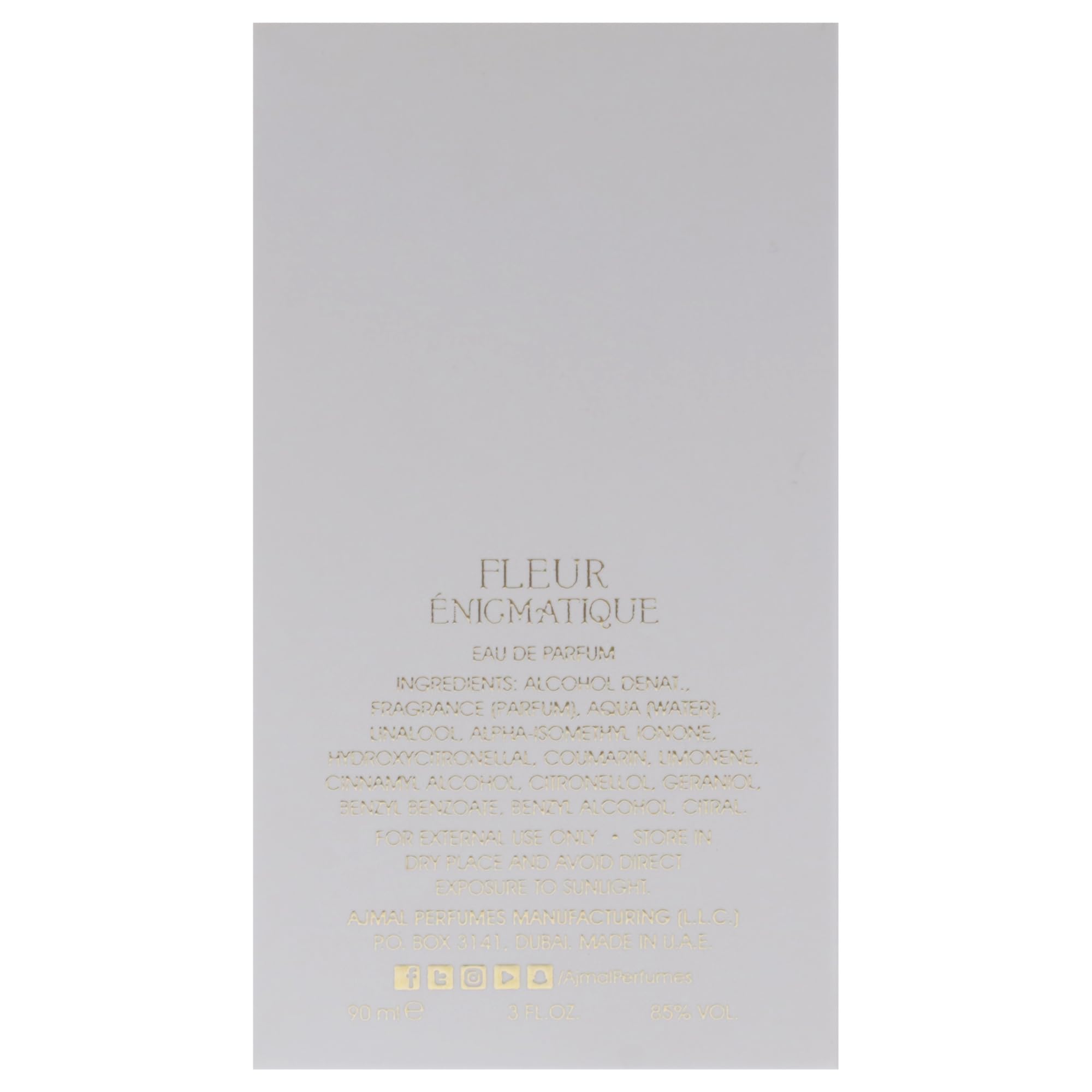 Foto 8 pulgar | Perfume Ajmal Fleur Enigmatique Eau De Parfum  90 Ml  Para Unisex - Venta Internacional.