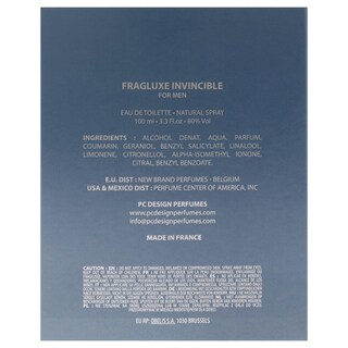 Foto 7 | Perfume Fragluxe Invincible Edt 100 Ml Para Hombre - Venta Internacional.