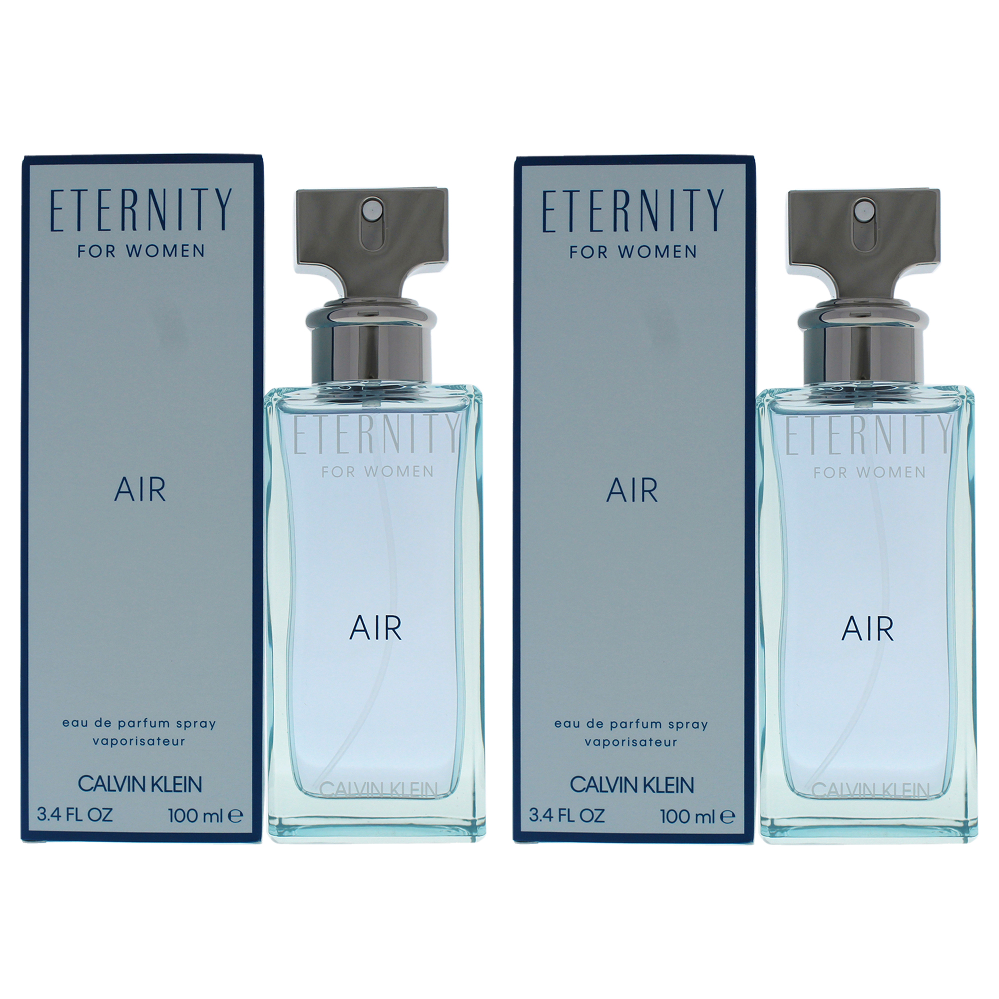 Foto 2 pulgar | Perfume Calvin Klein Eternity Air Edp 100 Ml Para Mujer (x2) - Venta Internacional.
